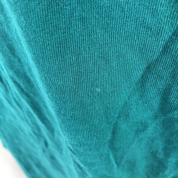 VTG 90’s Fruit Of The Loom Casual Wear Turquoise Womens Tank Top XL USA Made - Picture 4 of 10